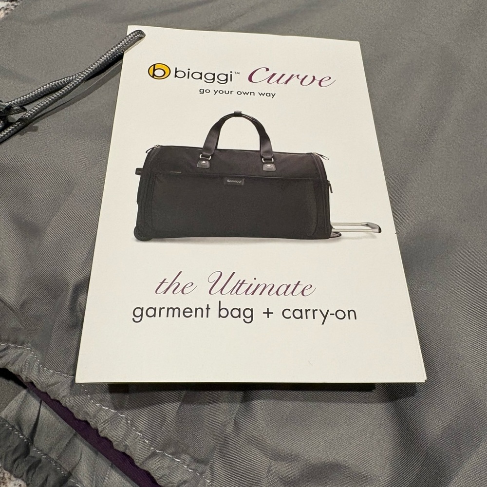 Biaggi Curve Garment Bag
